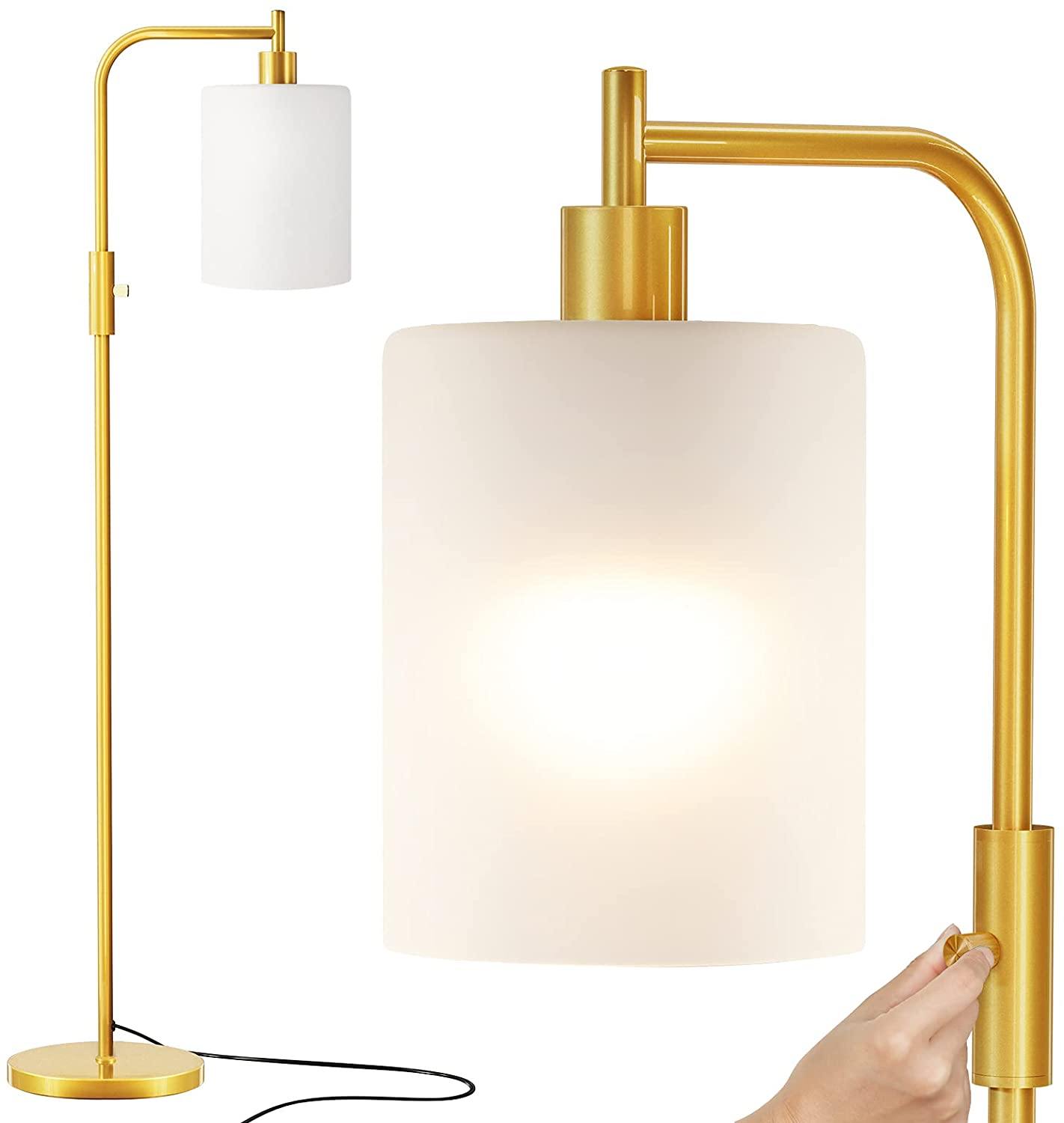 SUNMORY Industrial Floor Lamp gold