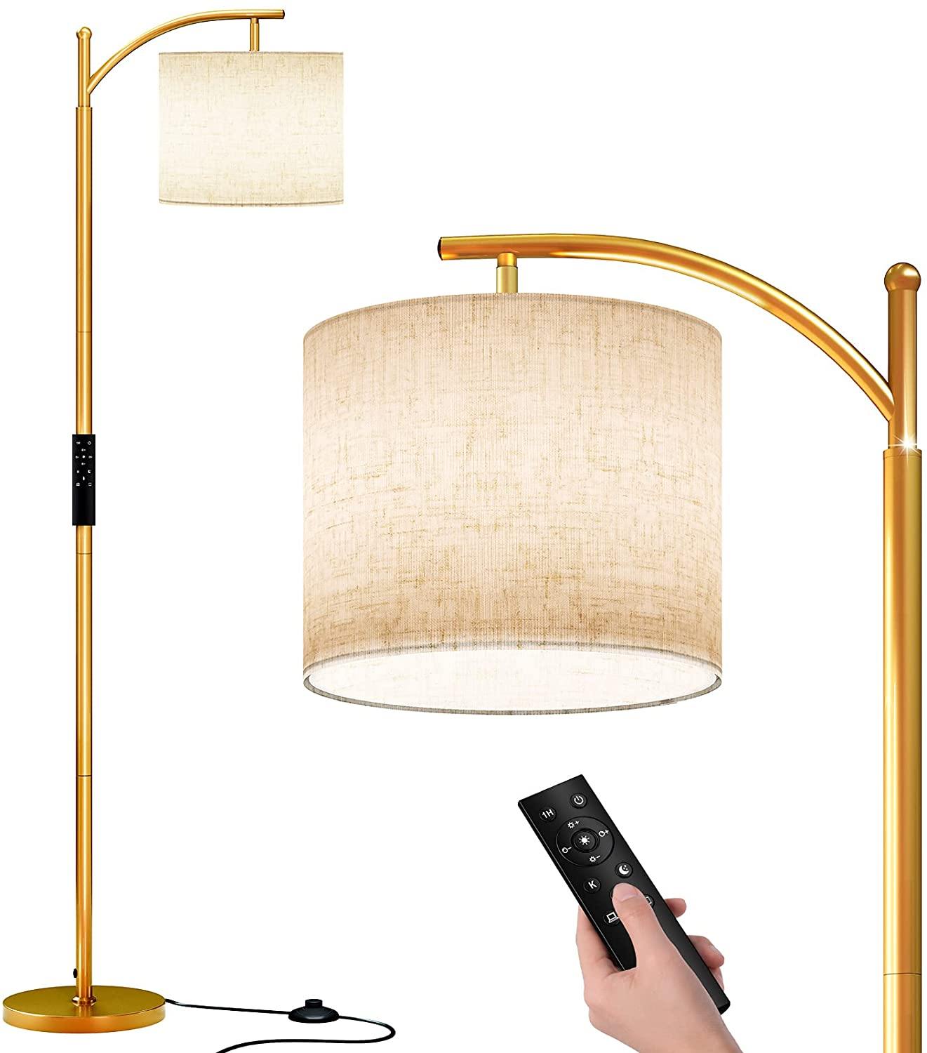 Sunmory Arc Floor Lamp Gold