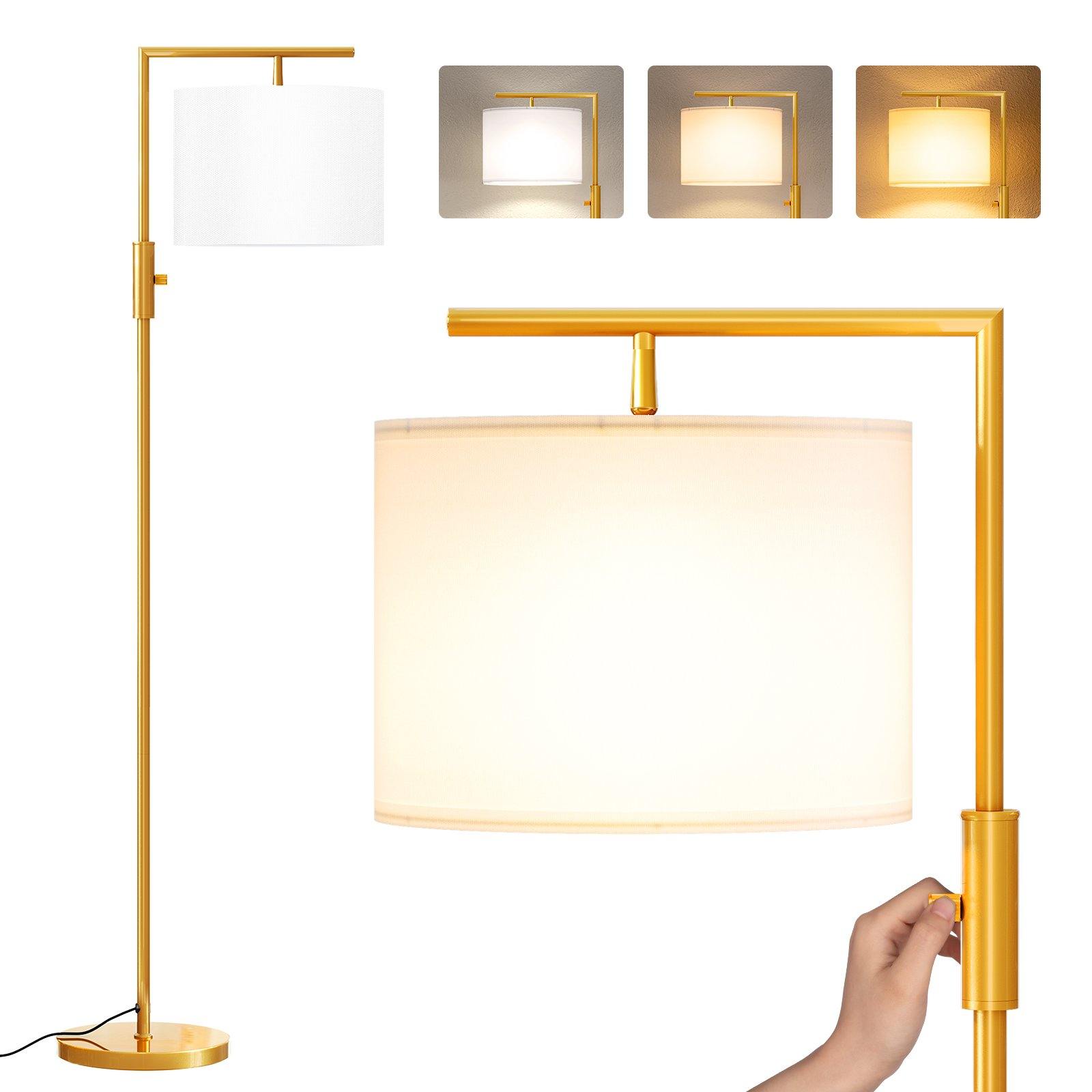 Sunmory modern floor lamp gold