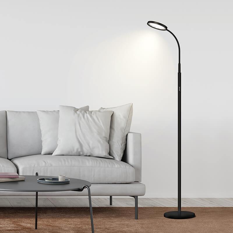 led floor lamp display