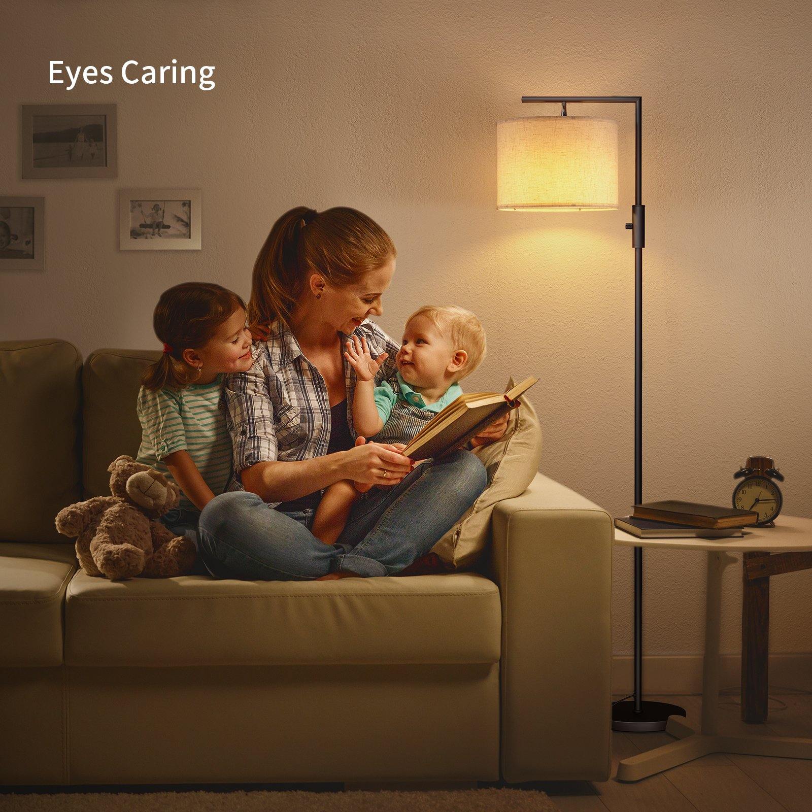 Sunmory modern floor lamp black eyes-caring model